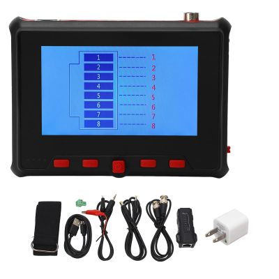 Walfront 4.3in Display CCTV Test Monitor Camera Tester CCTV Test Monitor Analog Video Surveillance Tester for Maintenance Repair (US Plug 100 to 240V), WALFRONT4aqp10tf8c-11