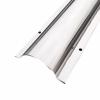 Cable Trunking,Stainless Steel Floor Cable Protector, Paintable Cable Trunking Wire Hider Cover with Screws,Protect Wires Prevent Cable Trips/120Cm/No.6(110cm,No.10) view 1