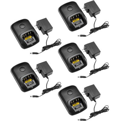 5-Pack for Motorola XPR3500e Charger, WPLN4226 WPLN4232 PMPN4137A Rapid Charger for Motorola XPR3300e XPR7550e XPR7580e XPR7350e XPR6550 XPR6500 XPR6580 PMNN4409 PMNN4077 (NO-IMPRES)