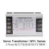 FMSISIGQJ 3KVA Intelligent servo Transformer Three-Phase Transformer 380 to 220 Electronic Transformer 5.5KW view 2