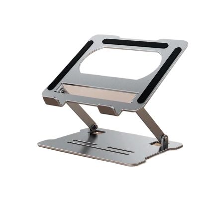 CUFTOBJM Foldable Laptop Stand 15.6 inch Ultra-Thin Notepad Stable Back Hollow Good Heat Dissipation