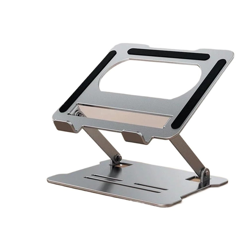CUFTOBJM Foldable Laptop Stand 15.6 inch Ultra-Thin Notepad Stable Back Hollow Good Heat Dissipation
