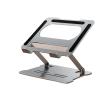 CUFTOBJM Foldable Laptop Stand 15.6 inch Ultra-Thin Notepad Stable Back Hollow Good Heat Dissipation view 1
