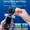 Coyktonty OSMO Pocket 3 Dive Case,Waterproof Case for DJI Pocket 3, 45M Dive Shield for Underwater Filming, Diving, Swimming, Waterproof and dustproof with Adapter Mounting Bracket view 4