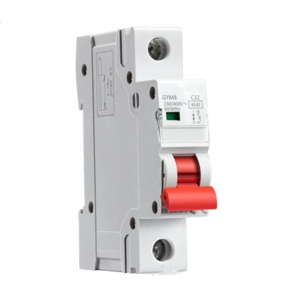 PGMTDEFXJO MCB 220V 400V Mini Circuit Breaker C Type 4.5KA AC Switch (Size : 1 Pole C Curve, Color : 6A)(50a)