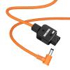 ZGCINE D-Tap to DC 5.5 * 2.5mm Power Cable for Amaran 60ds 60xs Atomos Ninja V Monitor,Feelworld Monitor, Hollyland Mars LED Lights with DC Input view 4