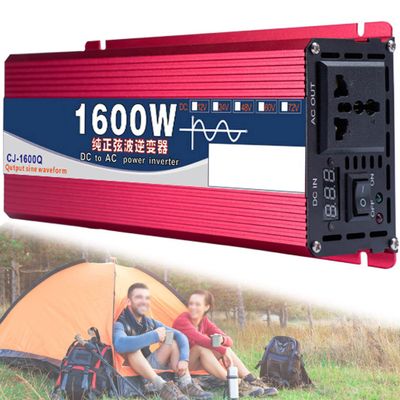 1600W/2200W/2600W/3000W/4000W/5000W/6000W/7000W/8000W Power Inverter 12V/24V/48V/60V DC to 110V /230V AC with LCD Display,Pure Sine Wave Inverter Converter for RV,3000W-48Vto220V