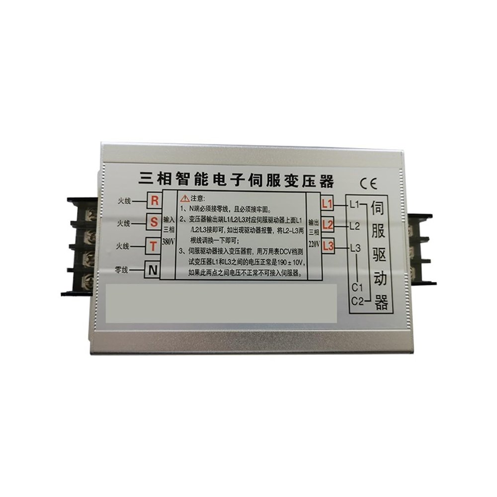 FMSISIGQJ 7.5KW three-phase 380V to 220V to 200V intelligent electronic servo transformer 2KW 3KW 4KW 5KW 6KW 8KW 9KW 10KW 11KW 12KW(12KW)