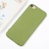 2-in-1 Soft Matte Silicone Protective Shell Skin Case Cover for Apple iPod Touch 7 7th 7G 6 6th 6G 5 5th 5G LCD Screen Protector Tempered Glass Film (Sand Green and Glass) view 1