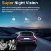 1080P Cmara Dual, Cmara de Tablero para Coches, Delantera e Interior, Cmara DVR para Coche de Gran Angular con Pantalla IPS de 3.16 Pulgadas,without memory card view 4