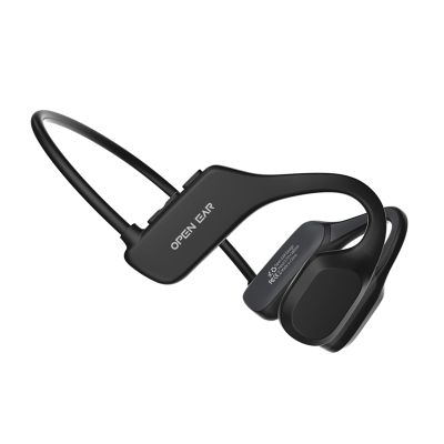 Bone Headphones Conduction Swimming Headphones Open Ear 5.3 Bluetooth Bone Conduction Headphones Ip68 Waterproof Wireless Earbuds Built-In Mp3 Player 8G Memory 18Hrs Playtime Swimming Earbuds Black