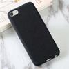 2-in-1 Soft Matte Silicone Protective Shell Skin Case Cover for Apple iPod Touch 7 7th 7G 6 6th 6G 5 5th 5G LCD Screen Protector Tempered Glass Film (Sand Black and Glass) view 1