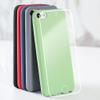 2-in-1 Soft Matte Silicone Protective Shell Skin Case Cover for Apple iPod Touch 7 7th 7G 6 6th 6G 5 5th 5G LCD Screen Protector Tempered Glass Film (Sand Black and Glass) view 2