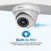 4COVR 5MP PoE Security IP Camera Outdoor IP67, Wired Surveillance Dome Camera with Smart Human/Vehicle Detection, 110 Wide View Angle 2.8mm Lens, 18Pcs IR LED 100ft HD Night Vision, LY97AX5MA view 4