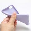 2-in-1 Soft Matte Silicone Protective Shell Skin Case Cover for Apple iPod Touch 7 7th 7G 6 6th 6G 5 5th 5G LCD Screen Protector Tempered Glass Film (Purple and Glass) view 2
