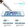 2-in-1 Soft Matte Silicone Protective Shell Skin Case Cover for Apple iPod Touch 7 7th 7G 6 6th 6G 5 5th 5G LCD Screen Protector Tempered Glass Film (Army Green and Glass) view 3