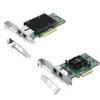 10Gb Dual NIC with 1Gb Dual NIC, Compare to Intel X540-T2 NIC and Intel I350-T4 NIC, 2 RJ45 Ports, Ethernet Card with Low Profile for Windows/Windows Server/Linux view 1
