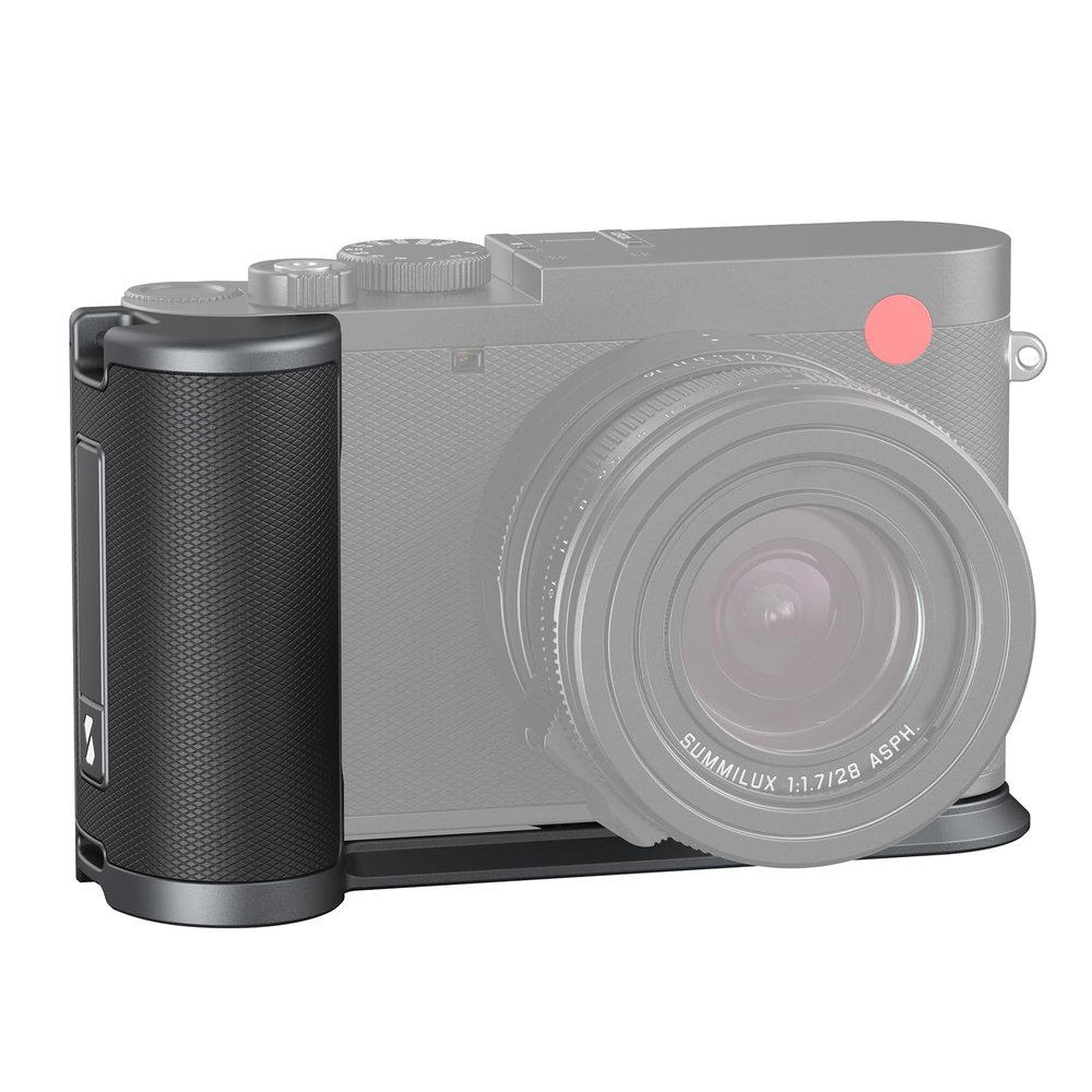 SmallRig L-Shape Handgrip for Leica Q3, Seamless Fit L-Shape Mount Plate with Ergonomic Grip, Built-in Quick Release Plate for Arca, Titanium Alloy Strap Holes and Screws - 4568