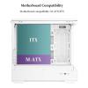HDYDSSD Computer Cases,Mid-Tower PC Gaming Case M-ATX/ITX - Front I/O USB 3.0 /Type-C Port - 270  Panoramic View Tempered Glass Panel - Can Be Customized Privately view 3