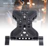 15mm Rail Camera Baseplate, Universal Aluminum Alloy Base Plate with Dual Rod Clamp, Lightweight Camera Mounting Baseplate with 1/4 & 3/8 Holes, for DSLR Cameras, Tripods view 4