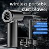 KHZKHC Compressed Air Duster, Computer Vacuum Cleaner 40w, Inflation Extraction Port, for Camping Fire, Swimming Ring, Rubber Boat Inflate, Pc, Computer Keyboard, Car Dusterpc Cleaning view 2