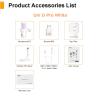 comica Wireless USB Microphone for Computer and Smartphone,48kHz/24bit RGB Cardioid Condenser Gaming Mic for Podcasting,Streaming,Recording,Music Creation,with Boom Arm Stand-White (EJoy Uni Pro A) view 2
