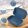 ZUJFPL Hard Shell Case for JBL Xtreme 3/2 / 1 Portable Bluetooth Speaker, Waterproof Travel Carrying Case with Zipper Pocket Bag for Charger and Accessories - Blue view 3