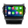 8+256GB 8Core Radio for Hyundai Santa Fe IX45 Radio 2013 2014 2015 2016 2017 Stereo Dash Kit Car GPS Navigation,9" IPS Touch Screen Head Unit with Car-Play & Android Auto/SWC/DSP/Rear View view 1
