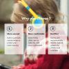 Beufee Kids Headphones, Wired Over-Ear Noise Canceling Headphones with 85db Volume Limited Hearing Protect for Kids (Yellow) view 3