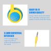 Beufee Kids Headphones, Wired Over-Ear Noise Canceling Headphones with 85db Volume Limited Hearing Protect for Kids (Yellow) view 4