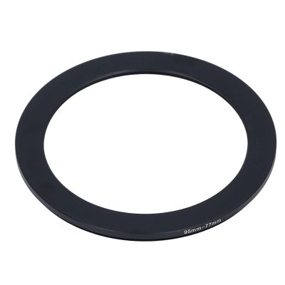 95 to 77mm Lens Adapter Ring, Aluminum Camera Lens Filter Stepping Rings, Step Up Lens Filter Adapter Ring for Photography