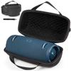 ZUJFPL Hard Shell Case for JBL Xtreme 3/2 / 1 Portable Bluetooth Speaker, Waterproof Travel Carrying Case with Zipper Pocket Bag for Charger and Accessories - Black view 1