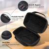 ZUJFPL Hard Shell Case for JBL Xtreme 3/2 / 1 Portable Bluetooth Speaker, Waterproof Travel Carrying Case with Zipper Pocket Bag for Charger and Accessories - Black view 3