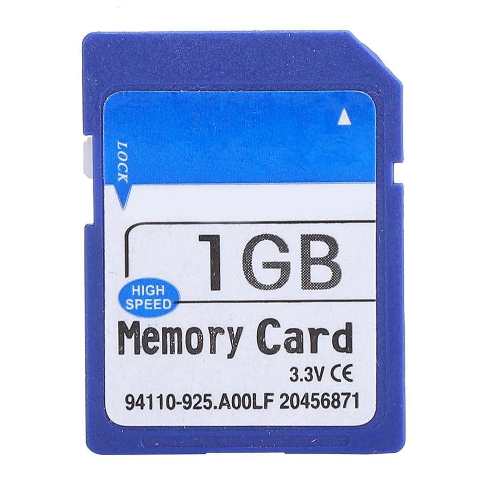 Beufee SD Card, Flash Memory Card Secure Digital Memory Cards Data Storage Fast Read Speed 90MB/s for Cameras SLR Music Photos Storage(1GB)