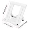 flexman Tablet Stand, Five Gears Adjustable Portable Mobile Phone Stand, Foldable Tablet Pillow Holder for 7~11 Tablet PC Phone (White) view 3