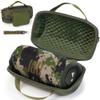 ZUJFPL Hard Shell Case for JBL Xtreme 3/2 / 1 Portable Bluetooth Speaker, Waterproof Travel Carrying Case with Zipper Pocket Bag for Charger and Accessories - Green view 1
