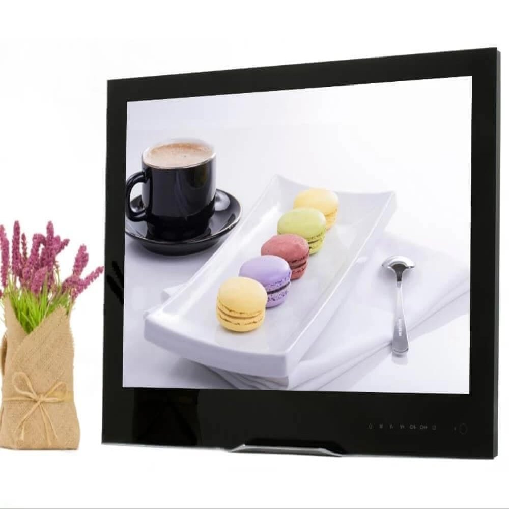 AVEL AVS240WS 23.8" Compact Cabinet Door Smart TV, Full HD LED LCD Display, 1920x1080 Resolution (Black)