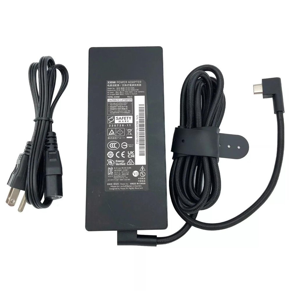 330W 19.5V 16.92A Adapter Charger Power Supply RC30-0484 Compatible for Blade Razer 16 i9 13950HX