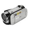 LIZEALUCKY Portable 1080P High Definition Digital Video Camera, 16MP DV Camera 16X Zoom HD Video 2.4inch Rotatable Screen Fill Light (Silver) view 4