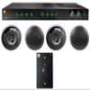 Audiosavings Bundle: (1) JBL CSMA280 Commercial Amplifier Bundle with (4) JBL Control 16C/T-BK 6.5" 30w 70v Commercial Ceiling Speakers, (1) JBL CSR-V Black Wall Volume Controller (7 Items) view 1