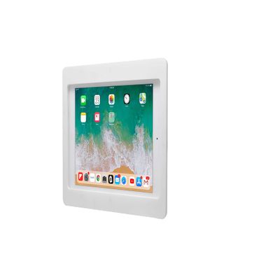 TABcare Anti-Theft Acrylic VESA Enclosure for Apple iPad Pro 11" 2024 (5th gen) with Free Wall Mount Kit & 90-Degree Angle USB C Cable (iPad Pro 11 2024, Clear)