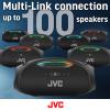 JVC Portable Wireless Bluetooth Speaker - 120W with Dual Woofer Deep Bass, RGB Lighting, Indoor/Outdoor Boombox, Bluetooth 5.3, IPX6 Water Resistant, USB-C, 11-Hr Playtime, 2 Sound Modes - SP-PA15BT view 3