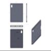 TABcare Anti-Theft Acrylic VESA Enclosure for Apple iPad Pro 13" 2024 M4 2025 M5 with Free Wall Mount Kit & 90-Degree Angle USB C Cable (Black) view 3