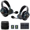 EARTEC Ultralite PRO16 ETP2S Full-Duplex Long Range Wireless Intercom System - 2 Single Ear Headsets, Up to 1/2 Mile Range, 2.4 GHz, U.S. Company view 1