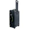 ColorCase Pelican 1595 Case Black - Large Sized Waterproof Case with TrekPak Divider System & Combo Pouch Lid Organizer- OD Green Handles & Latches view 4