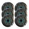 KICKER 6.5" 195 Watt Peak Power Marine OEM Replacement RGB Multicolor LED Boat Audio Speakers (Qty 6) with Charcoal Salt Water Grilles view 1