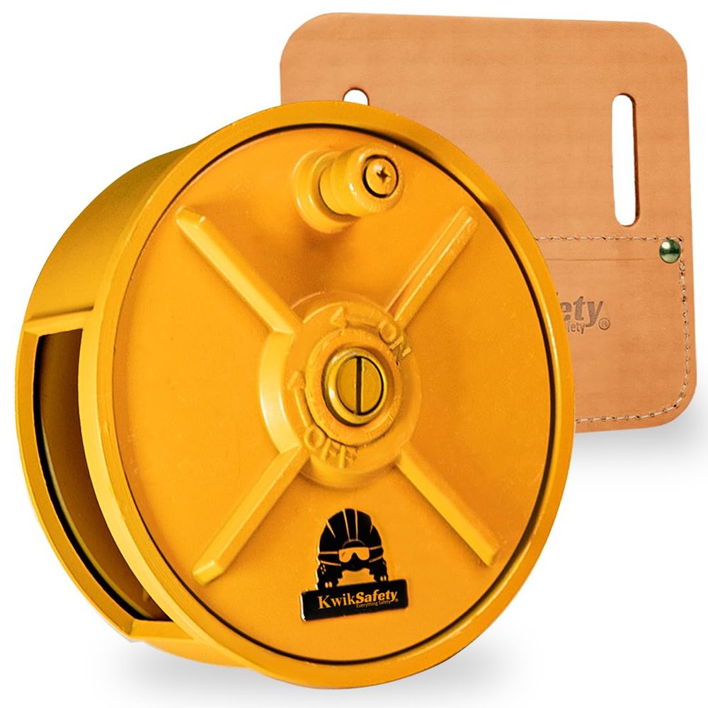 KwikSafety - Charlotte, NC - TIKO Aluminum Tie Wire Reel [COMBO] w/Tie Wire Reel Pad - Lightweight Rebar Tie reel for Baling Wire & Construction Worker Tools