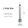 15" Universal Adjustable Mounting Pole for Antenna & Satellite Dish & Weather Station & Starlink Dish - Solid Structure & Weather Proof - Easy Installation for Roof Wall Attic with Hardware Included view 3