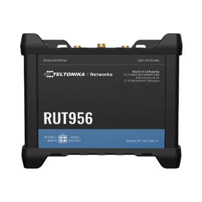 Teltonika RUT956 4G LTE Cat 4 Router with Wi-Fi | 150 Mbps | RUT956A00A00 | North America