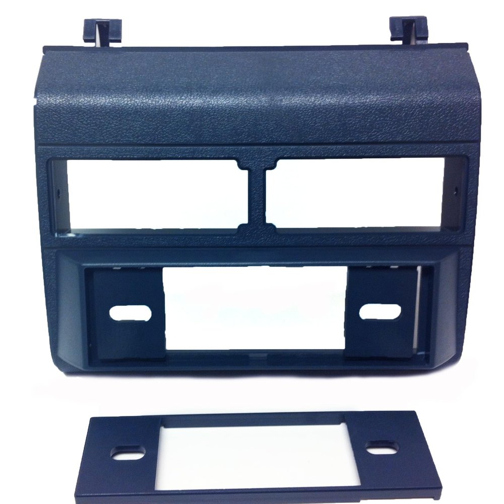 Carxtc Stereo Dash Single Din Install Kit (Kodiak) 94 95 96 (Blue)